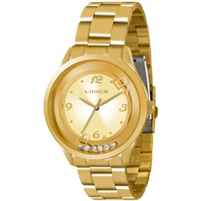 Relógio Feminino Analógico Lince Fashion LRG4257LC2K - Dourada