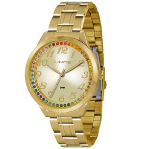 Relógio Feminino Analógico Lince Feminino LRG4325L C2KX - Dourado