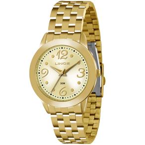 Relógio Feminino Analógico Lince LRG4307L C2KX - Dourado