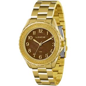 Relógio Feminino Analógico Lince LRG4314L B2KX - Dourado