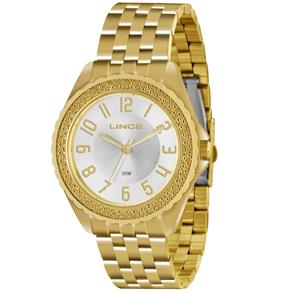 Relógio Feminino Analógico Lince LRG4315L S2KX- Dourado