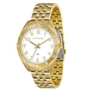 Relógio Feminino Analógico Lince LRG4317L B2KX - Dourado