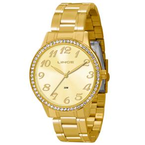 Relógio Feminino Analógico Lince LRG4234L-C2KX - Dourado