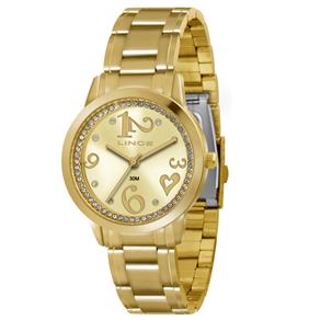 Relógio Feminino Analógico Lince LRG4274L C2KX - Dourado