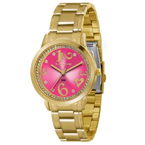 Relógio Feminino Analógico Lince LRG4274L R2KX - Dourado