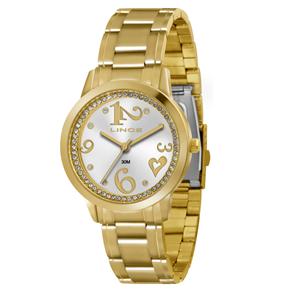 Relógio Feminino Analógico Lince LRG4274L S2KX - Dourado