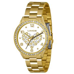 Relógio Feminino Analógico Lince LRG4276L B2KX - Dourado