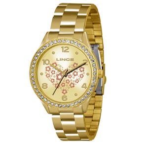 Relógio Feminino Analógico Lince LRG4276L C2KX - Dourado
