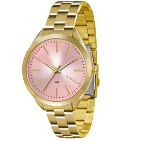 Relógio Feminino Analógico Lince LRG4329L R1KX - Dourado