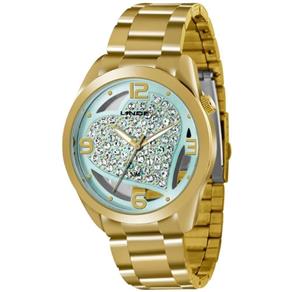 Relogio Feminino Analogico Lince - Lrgk039l A2kx - Dourado