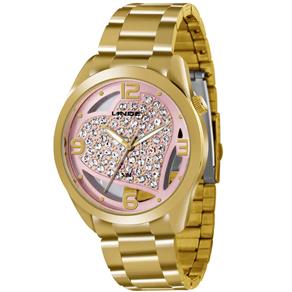 Relógio Feminino Analógico Lince LRGK039L R2KX - Dourado
