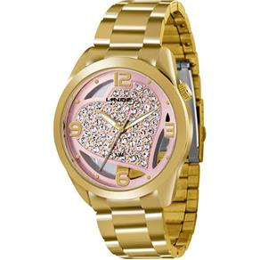 Relógio Feminino Analógico Lince - Lrgk39L R2Kx - Dourado