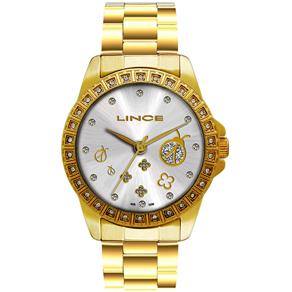Relógio Feminino Analógico Quartz Lince LRG4046L S1KX – Dourado