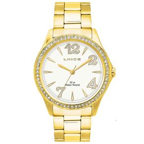 Relógio Feminino Analógico Quartz Lince LRG4051L B2KX – Dourado