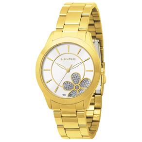Relógio Feminino Analógico Quartz Lince LRG4106L S1KX – Dourado