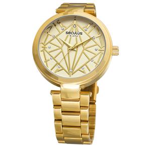Relógio Feminino Analógico Seculus 60667LPSVDS1 - Dourado