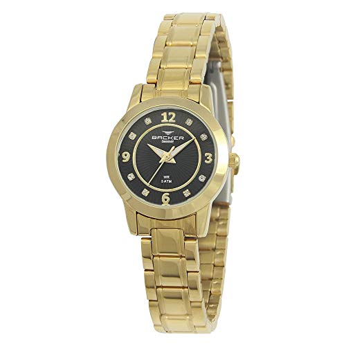 Relógio Feminino Backer Analógico 10219145F - Dourado