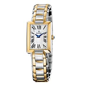 Relógio Feminino Bulova Analógico WB27609S - Dourado/Prata