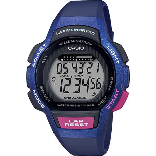 Relógio Feminino Casio Digital Lws-1000h-2avdf - Azul