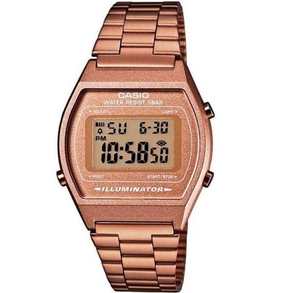 Relógio Feminino Casio Vintage Digital B640WC-5ADF - Rosê