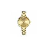 Relógio Feminino Curren Analógico C9017l - Dourado