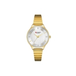 Relógio Feminino Curren Analógico C9041l - Dourado