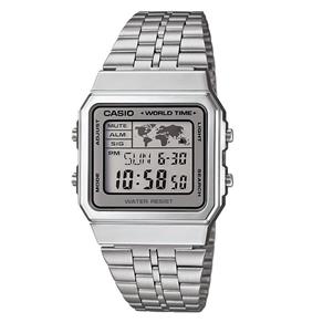 Relógio Feminino Digital Casio A500WA-7DF - Prata
