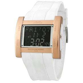 Relógio Feminino Digital Cosmos OS40610U – Branco