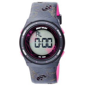 Relógio Feminino Digital Mormaii YP9465/8Q - Preto