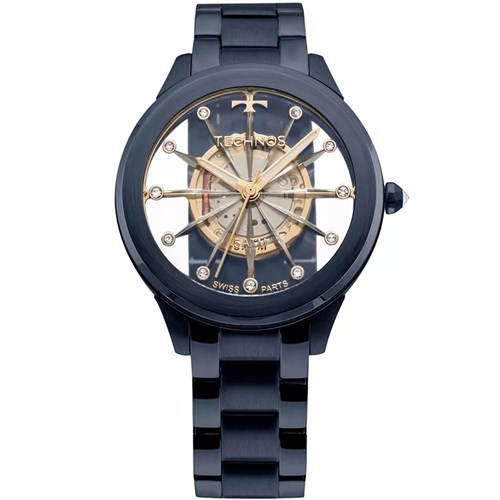 Relógio Feminino Elegance Crystal F03101ad/4w - Technos
