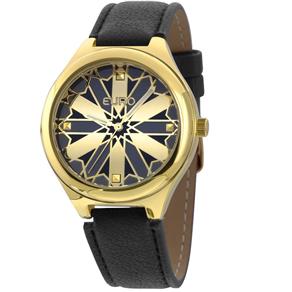 Relógio Feminino Euro EU2035XYV/2D Vitral Dourado -