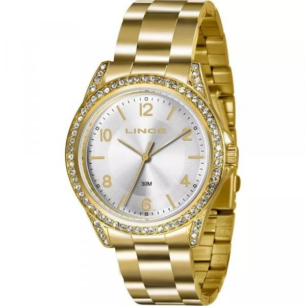 Relógio Feminino Analógico Lince LRGJ050L-S2KX - Dourado