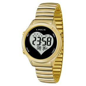 Relógio Feminino Lince Digital SDPH065L BPKX - Dourado