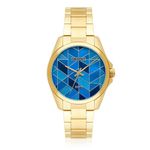 Relógio Feminino Orient Analógico FGSS0080 A1KX Fundo Azul