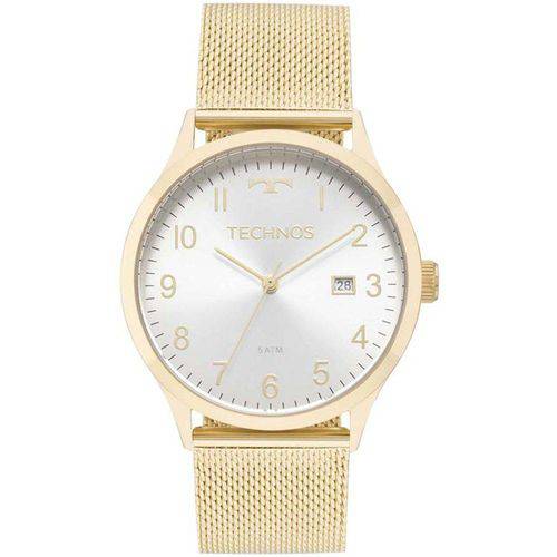 Relógio Feminino Technos 2115MNK/4K Aço Dourado
