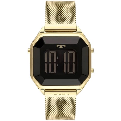 Relógio Feminino Technos Digital Dourado BJ3851AJ/4P
