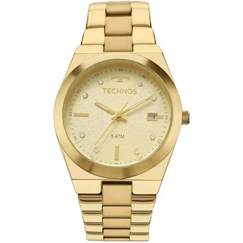 Relógio Feminino Technos Trend 2115Kzr/4X Dourado