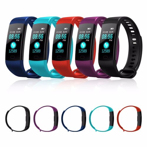 Tudo sobre 'Relógio Fitness Inteligente Pulseira Smart Band Y5 -Cardiaco-Pedometro'