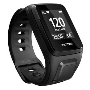 Relógio Fitness TomTom Spark com GPS, Bluetooth e Frequência Cardíaca Preto - Pequeno