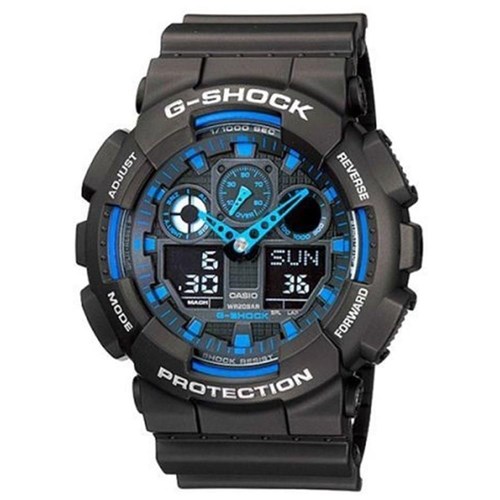 Relógio G-Shock Anadigi Casio Masculino GA-100-1A2DR