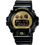 Relógio G-shock DW-6900CB-1DS - Preto/dourado