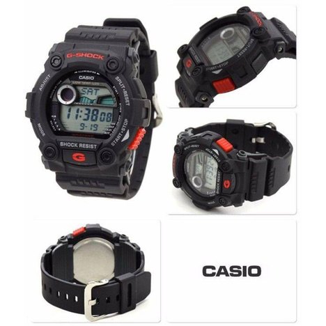 Relógio G-Shock G-7900-1Dr Preto/Vermelho