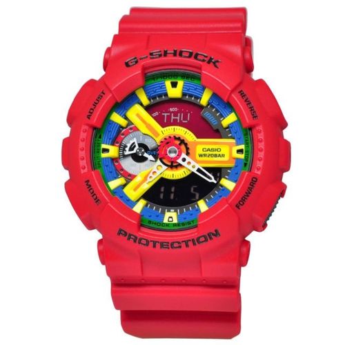 Tudo sobre 'Relógio Ga-110FC-1A Masculino Casio Vermelho'