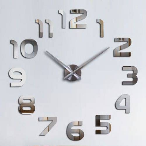 Tudo sobre 'Relógio Grande 3d Decorativo Parede Casa Sala Escritório'