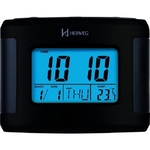 Relógio Herweg Digital Despertador Termômetro Preto 2979-34