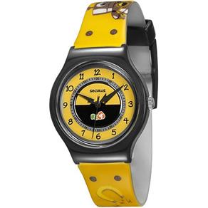 Relógio Infantil Seculus Analógico - 46500M0SVNP1 - Amarelo/Preto