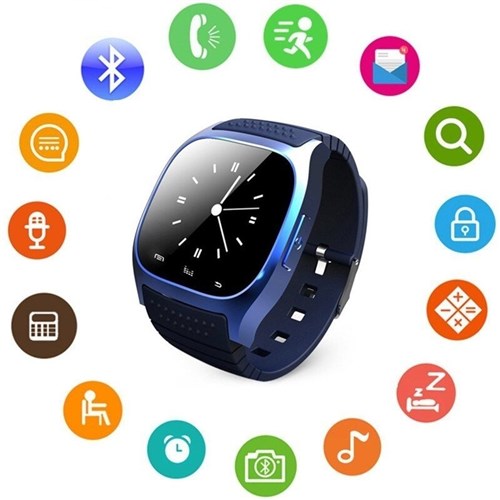 Relógio Inteligent M26 Smartwatch Bluetooth (Preto)