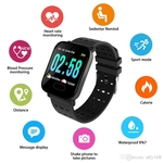 Relógio Inteligente A6 Pressão Arterial E Monitor Cardíaco Sport Android / Ios