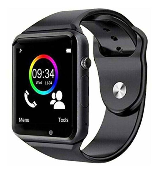 Relógio Inteligente Smart Watch A1 Bluetooth 3.0 Câmera Sim Chip Android Mp3 Cartão Sd - a Smart
