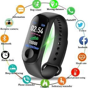 Tudo sobre 'Relógio Inteligente Smartband MTR-06 Bluetooth Frequência Cardíaca Pedômetro - Preto - Tomate'